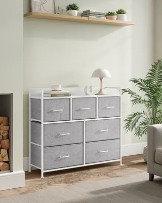 Produktbild von SONGMICS Kommode 7 Stoffschubladen Metallgestell