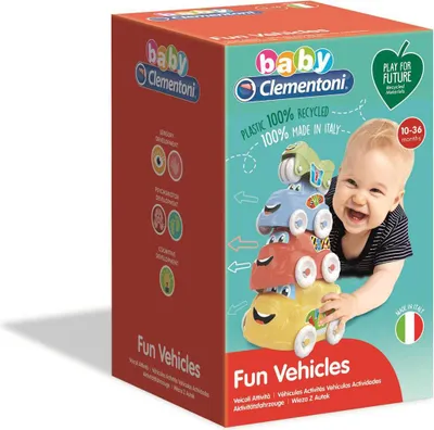 Produktbild von Clementoni BABY Turm der Autos 17726
