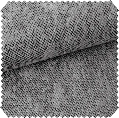 Produktbild von novely® WESSELN - Extravaganter Möbelstoff mit Netzmuster - Robuster Velours Polsterstoff - Pflegeleichte Meterware 1lfm - Farbe: 07 Betongrau