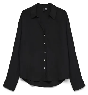 Productafbeelding van Vero Moda 10353621_2161_60, Blouses, Dames, Zwart, Maat S, 1 stuk, Maximale krimp: 5%; Was met vergelijkbare kleuren