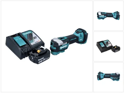 Obrázok produktu pre Akumulátorové multifunkčné náradie Makita DTM 52 RF1 18 V Starlock Max Brushless + 1x akumulátor 3,0 Ah + nabíjačka