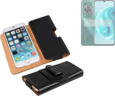 Produktbild von K-S-Trade Schützhülle Handyhülle kompatibel mit Huawei Enjoy 70 Pro Holster Gürtel Tasche Schutzhülle Handy-Tasche Smartphone Case Seitentasche