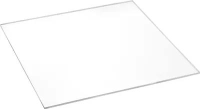 Produktbild von Quadratische Acrylglasscheibe 300x300x4mm transparent, rundum glänzend polierte Seitenkanten / Acryl / Acrylglas / massiv / klar / farblos / Dekoration - Zeigis®