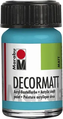 Immagine prodotto di Marabu 1401 39 091 Decormatt Acrilico, Caraibi 091, 15 ml