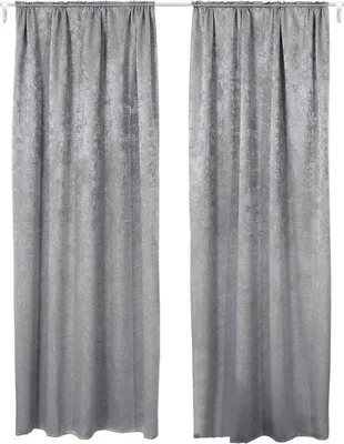 Produktbild von Famanu Verdunkelungsgardinen 270 g/m² - Dunkelgrau, 135 x 245 cm