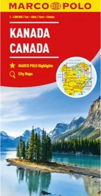 Immagine prodotto di MARCO POLO Carta continentale del Canada 1:4 milioni