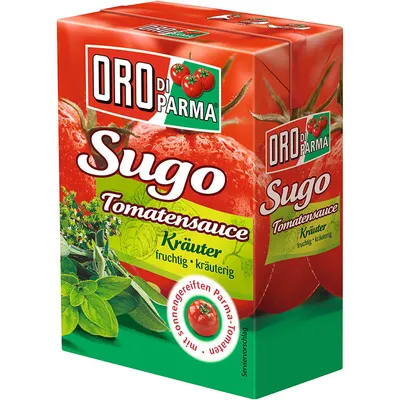 Produktbild von Oro di Parma Sugo typisch italienische Tomatensauce Kräuter 400g