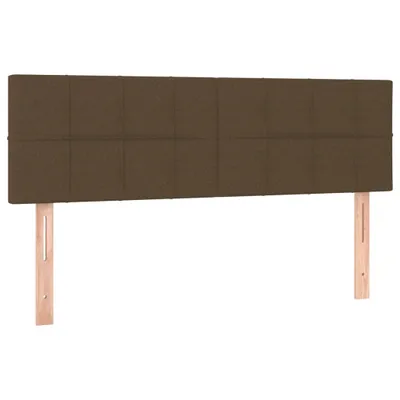 Produktbild von Kopfteile Dunkelbraun 144x5x78/88 cm Stoff