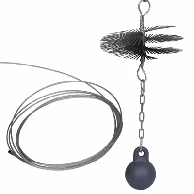 Produktbild von vidaXL Runde Kaminreinigungsbürste Durchmesser 15 cm