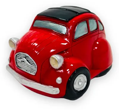 Produktbild von Spardose im Citroën 2CV-Stil, Oldtimer-Nostalgie, 12,5 x 9,5 x 8 cm