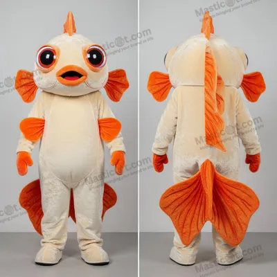 Produktbild von Cremiger, MASTICOT lebendiger Betta-Fisch-Maskottchen