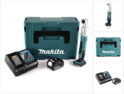 Produktbild von Akku-Winkelschlagschrauber DTL061RT1J, 18 Volt (blau/schwarz, Li-Ionen Akku 5,0Ah, in MAKPAC Gr.2)