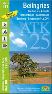 Immagine prodotto di ATK25-I11 Beilngries (Carta topografica ufficiale 1:25000)