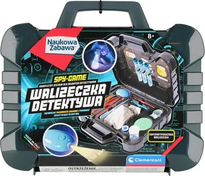 Zdjęcie produktu dla CLE Naukowa zabawa Walizeczka detektywa 50450