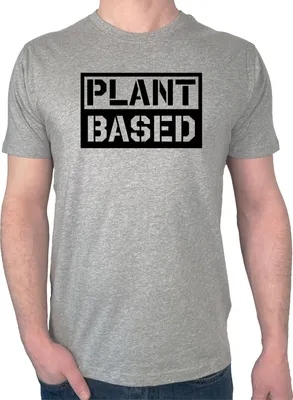 Produktbild von Huuraa Herren T-Shirt Plant Based Modern XXL Sport Grey Bio Baumwolle Fairtrade Herrenshirt Geschenkidee
