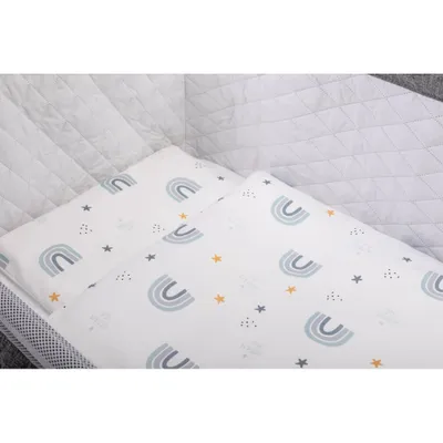 Produktbild von BUBABA Regenbogen Wiege Set 5 Teile