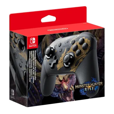Produktbild von Nintendo Switch Controller - Pro Edition Monster Hunter Aufstieg