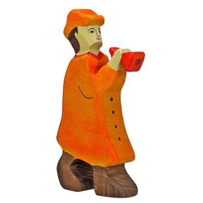 Obrázok produktu pre Drevený pastier s drevenou flautou