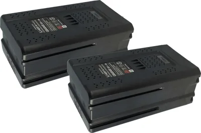 Produktbild von vhbw 2x Akku kompatibel mit Greenworks GD80ST, GLM801600, GD80SB, GST80320, MO80L00, GHT80320 Rasenmäher (4000mAh 80V Li-Ion)