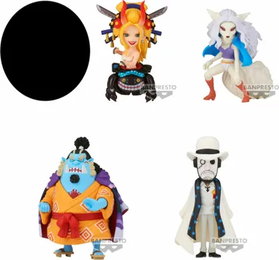 Produktbild von One Piece Wanokuni Onigashima 4 Welt Sammelfigur sortiert 7cm