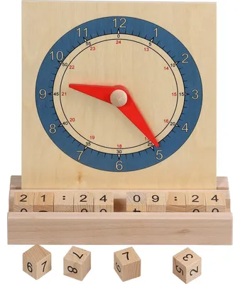 Obrázok produktu pre Analógové/digitálne hodiny na učenie.