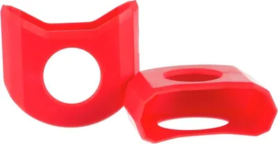 Produktbild von Rotor 2Inpower Fahrradzubehör Kurbelarmschutz-Set für Fahrradkurbeln, Rot