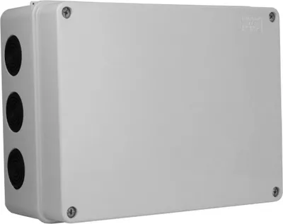 Produktbild von Abzweigkasten 250x200x115 12 Dichtmembranen IP66 Aufputz Abzweigdose Verbindungsdose Industriegehäuse IP66 011.PG M-L 1841