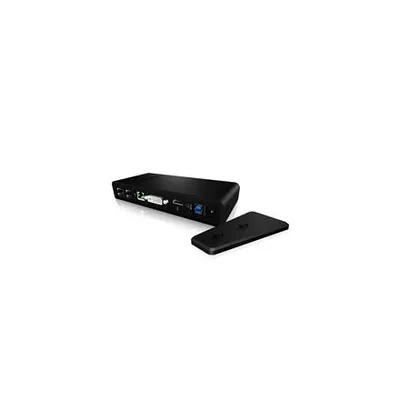Obrázok produktu pre ICY BOX IB-DK2241AC, 11 v 1 USB 3.2 Gen 1 dokovacia stanica pre notebooky, USB 3.2 Gen 1 na: 2x USB 3.2 Gen 1+2x video (HDMI+DVI)+1xGigabitLAN+4xUSB 2.0+audio+nabíjanie