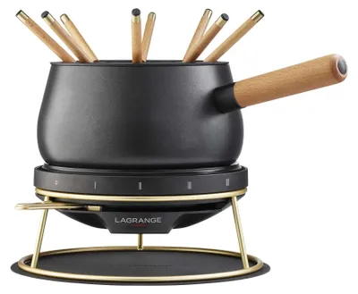 Fondue-Set für 8 Pers., 1200 W, für alle Herdarten, Antihaft