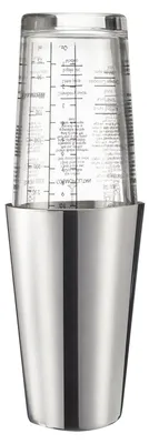 Image de WESTMARK Shaker Boston 3 pièces, verre Boogie 350 ml