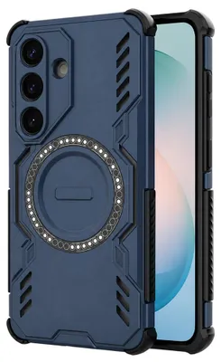 Produktbild von Techsuit - ArmorMag Case Hülle mit Magnet für Samsung Galaxy S26 Plus - blau