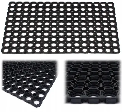 Produktbild von Eureka Home Gummifußmatte Außen Innen 40x60 cm