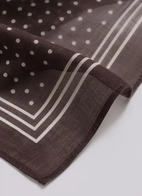 Produktbild von Rabe Quadratischer Baumwollschal in Braun