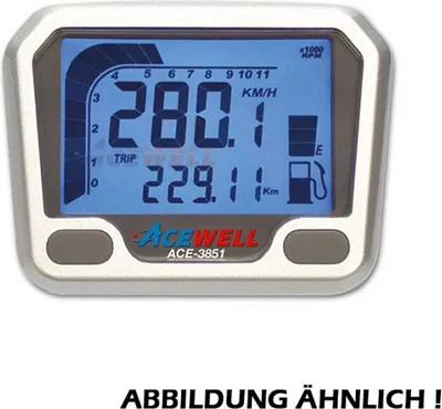Produktbild von Multifunktionelles Digitalinstrument in silber