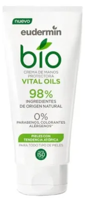 Produktbild von Eudermin VITAL OILS, Creme, Unisex, Jeder Hauttyp, Feuchtigkeitsspendend, Reparatur, Weichmachend, 100 ml, 1 Stück(e)