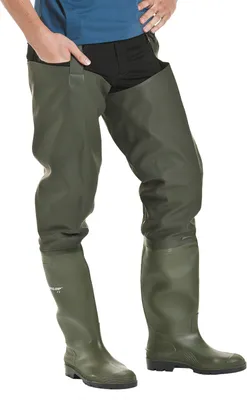 Produktbild von Elka Watstiefel kombiniert mit Dunlopstiefel, ohne Schutzkappe 001-olive  Größe 43