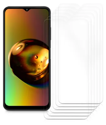 Produktbild von kwmobile 6x Displayschutzfolie kompatibel mit Samsung Galaxy A22 5G Folie - klare Schutzfolien Set in transparent