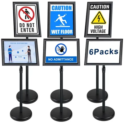 Immagine prodotto di Set di 6 supporti per presentazioni formato A3, con design regolabile