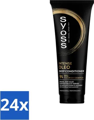 Imagen del producto de Syoss - Aceite nutritivo - Acondicionador - Nutre y suaviza - 250 ml - Paquete económico - 24 unidades