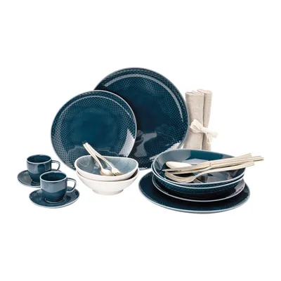 Immagine prodotto di Rosenthal Junto Ocean Blue / Aquamarine Kombi Set 24 tlg.
