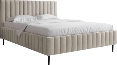 Produktbild von MIRJAN24 Polsterbett Lewezo Leg, Doppelbett mit Bettkasten, Ehebett, Lattenrost (Farbe: Fresh 01, Größe: 160x200 cm)