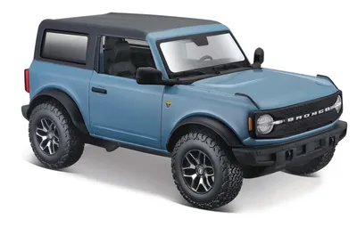 Obrázok produktu pre Maisto - 2021 Ford Bronco, modrý, 1:24