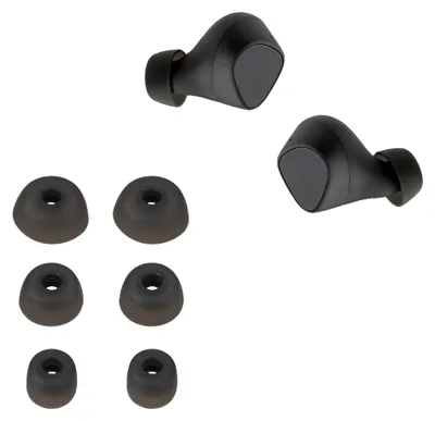 Produktbild von kwmobile 6x Polster kompatibel mit Jabra Elite 3 - 3 Größen - Silikon Ohrstöpsel In-Ear Kopfhörer