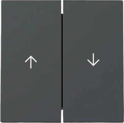 Produktbild von GIRA 329428 Wippe 2fach Pfeil System 55 Anthrazit