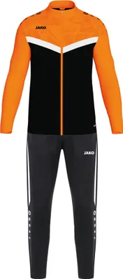 Produktbild von JAKO Unisex Polyesteranzug Iconic, Farbe:schwarz/neonorange, Größe:M