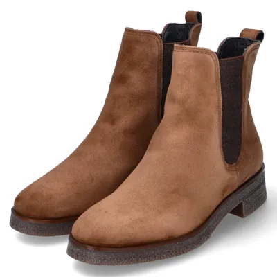 Produktbild von Paul Green Chelsea Boots Damen Leder und Synthetik Braun Größe: 51/2