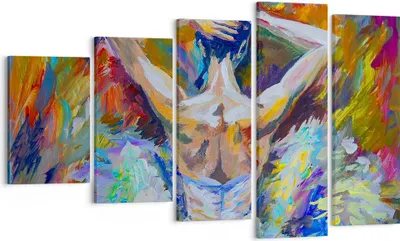 Produktbild von Bild auf Leinwand - Leinwandbild - Balletttänzer tanzen - 100x60cm - Wand Bild - Wanddeko - Leinwanddruck - Bilder - Kunstdruck - Wanddekoration - Leinwand bilder - Wandkunst - EG100x60-3503