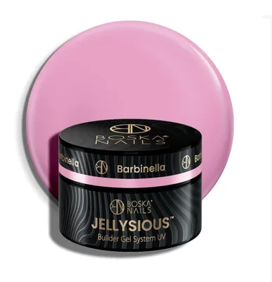 Zdjęcie produktu dla Żel budujący UV do paznokci galaretka BARBINELLA JELLYSIOUS Boska Nails 50 ml