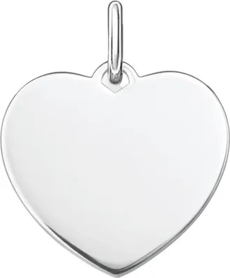 Produktbild von THOMAS SABO Anhänger "Herz" Silber- e Gravur möglic