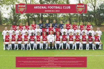 Obrázek produktu pro Fotbal - Plakát - Arsenal Londýn - Tým 11/12